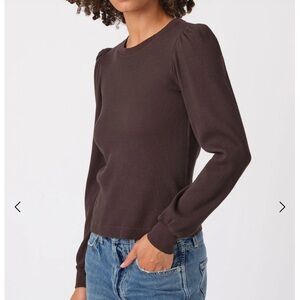 AMO Girly Thermal Top in Espresso